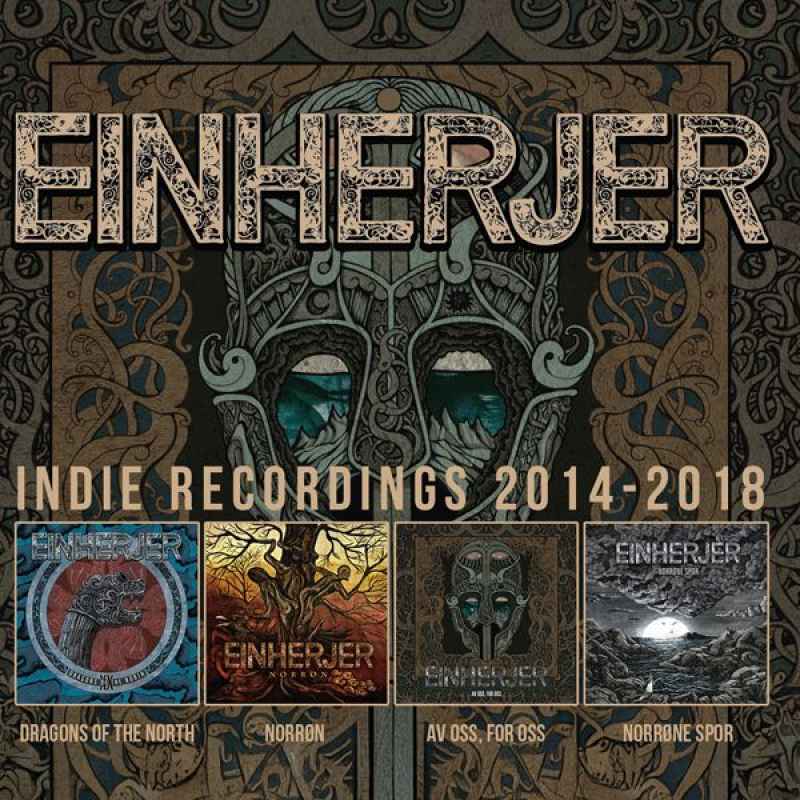 EINHERJER - Indie Recordings 2014-2018 4CD BOX
